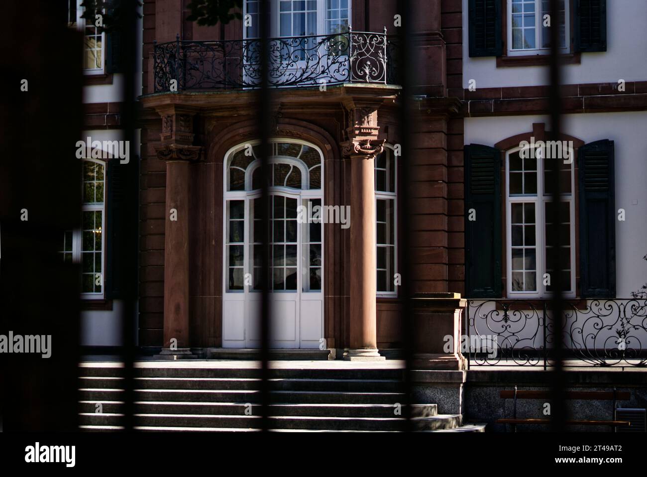 ingresso dell'ufficio di registrazione civile Foto Stock