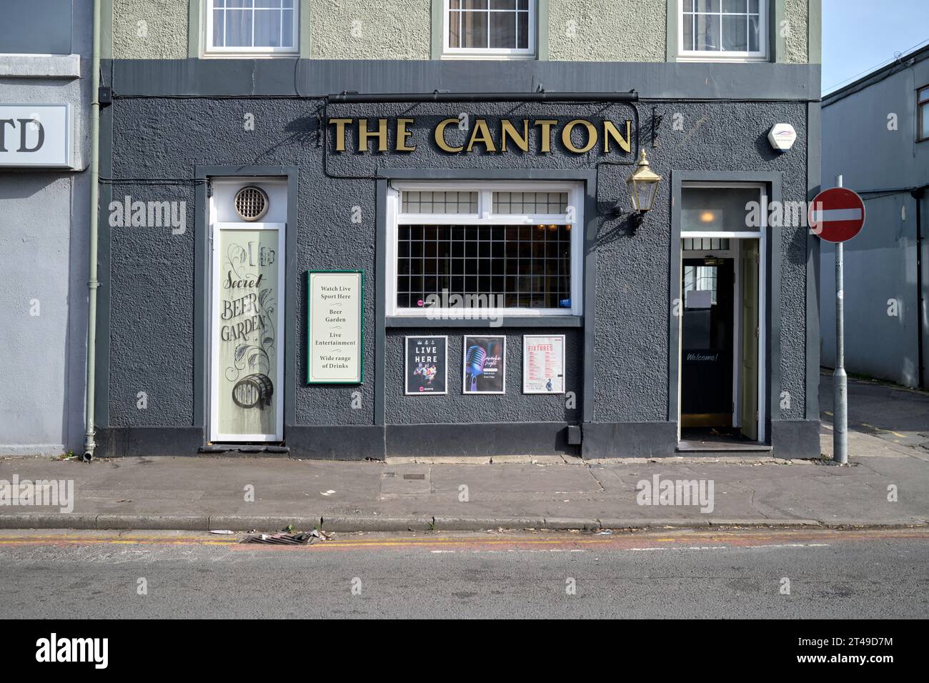 The Canton Pub Cardiff South Wales UK Foto Stock