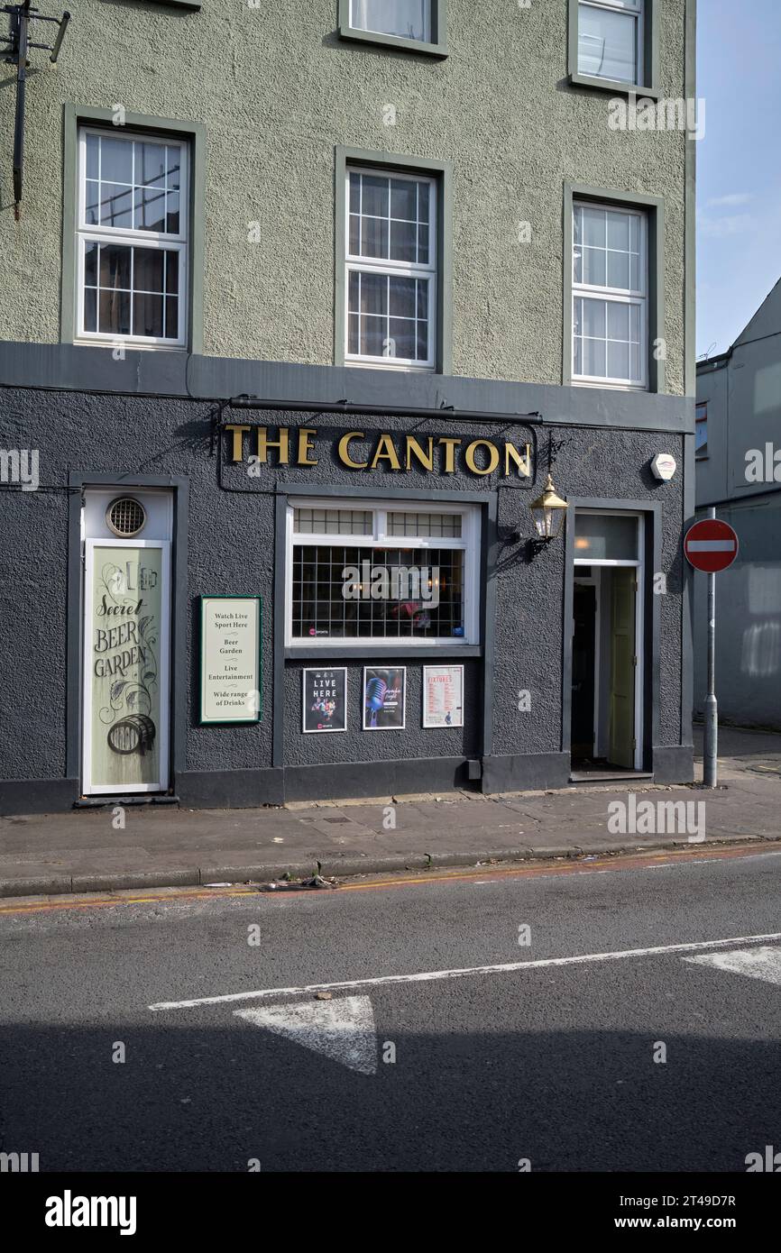 The Canton Pub Cardiff South Wales UK Foto Stock