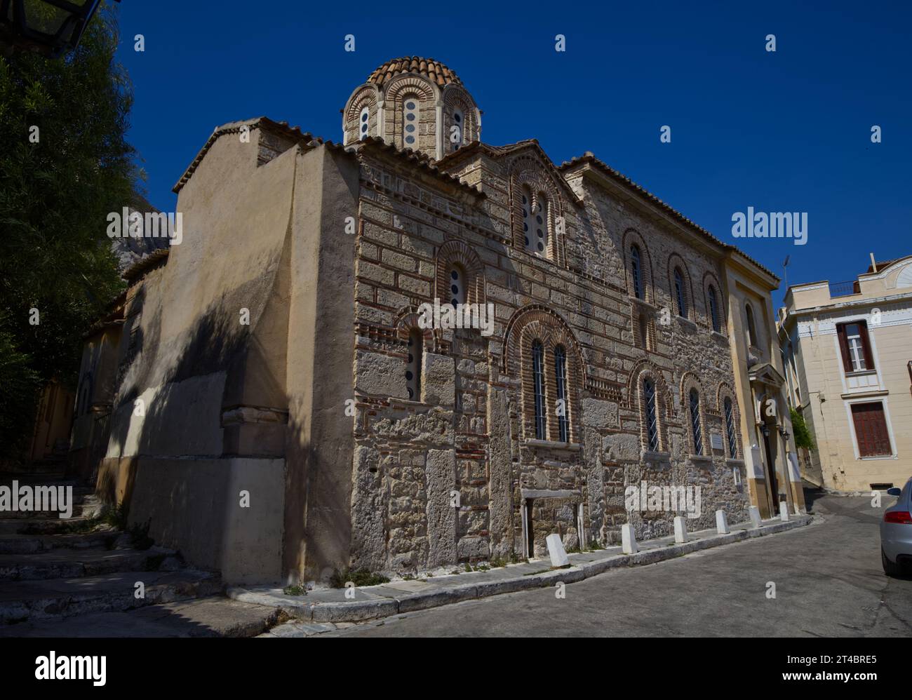 Chiesa greco-ortodossa ad Atene Foto Stock