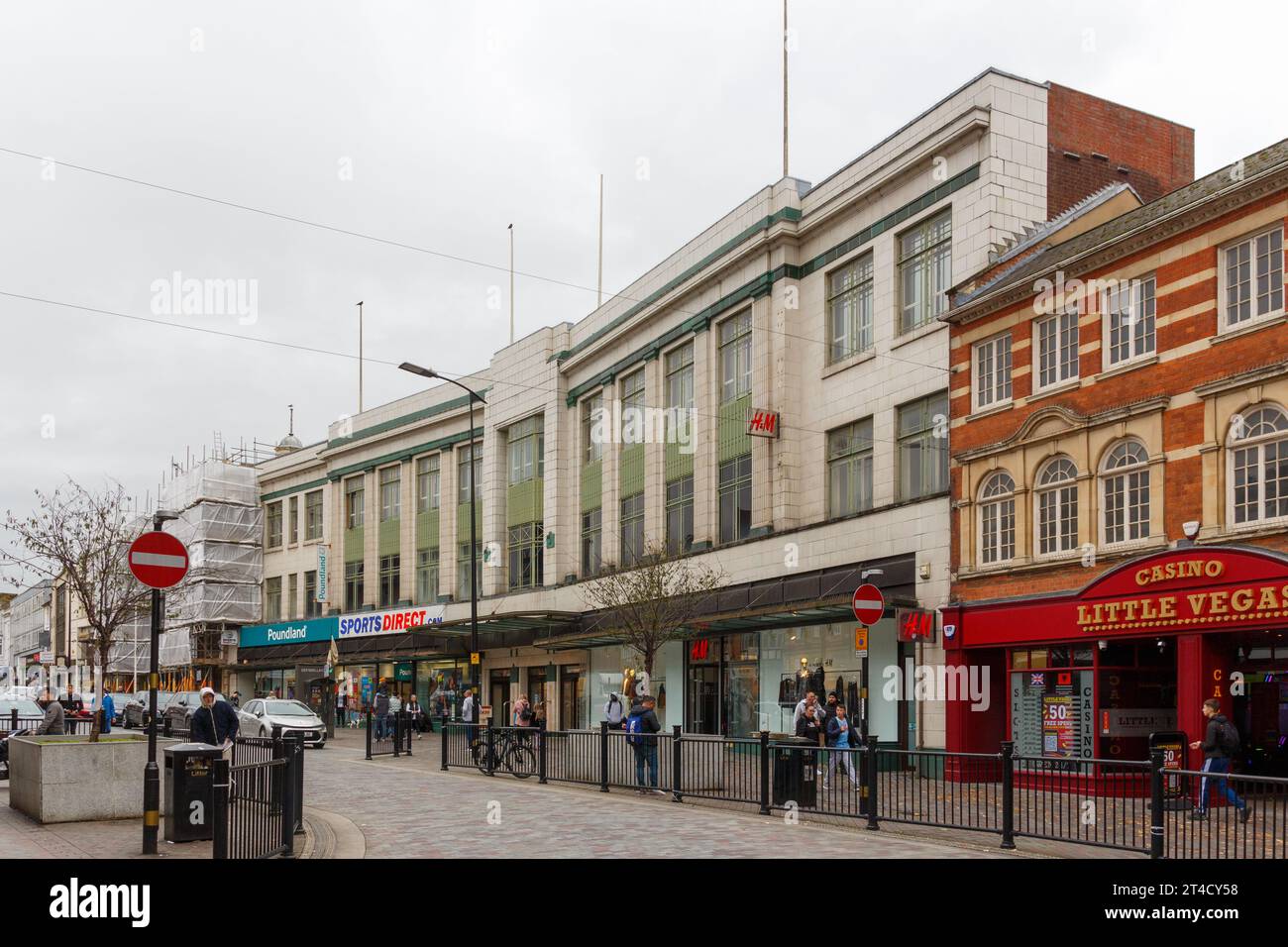 L'ex Co-op Northampton nel 2023 Foto Stock