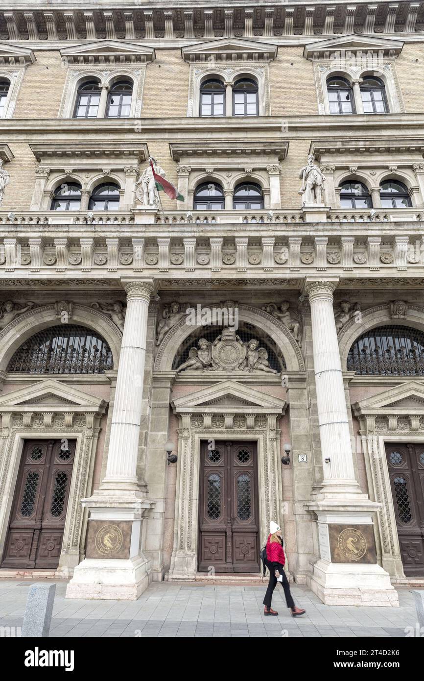 Corvinus University di Budapest Foto Stock