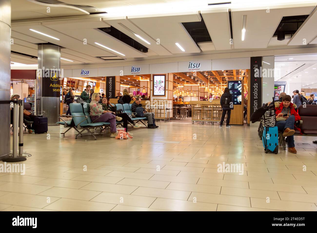 Aeroporto di Gatwick, Horley, Gatwick, West Sussex, Regno Unito. Foto Stock