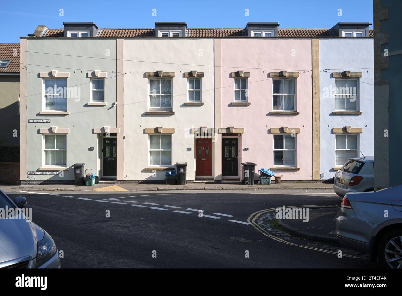 Park Mews Bristol Somerset Inghilterra Regno Unito Foto Stock