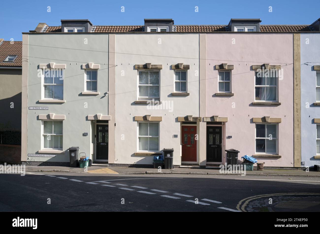 Park Mews Bristol Somerset Inghilterra Regno Unito Foto Stock