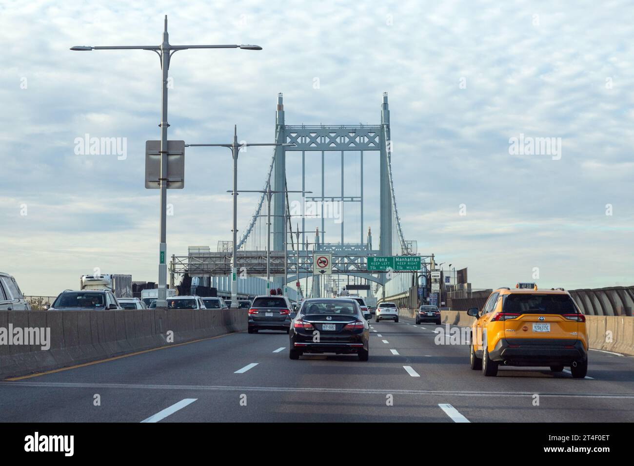 Ponte Robert F. Kennedy, New York, Stati Uniti d'America Foto Stock