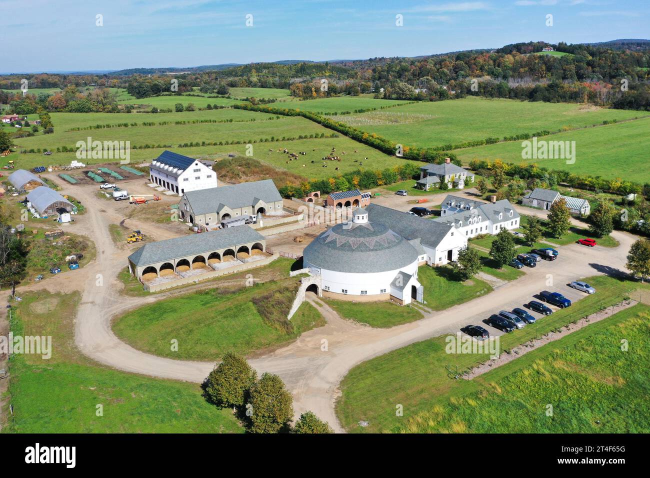 Churchtown Dairy, Hudson, NY, USA Foto Stock