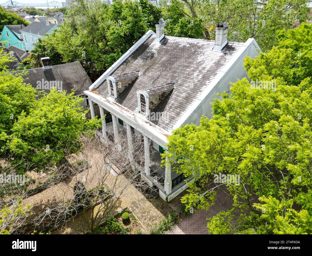 NOAAM, New Orleans African American Museum, New Orleans, Louisiana, USA Foto Stock