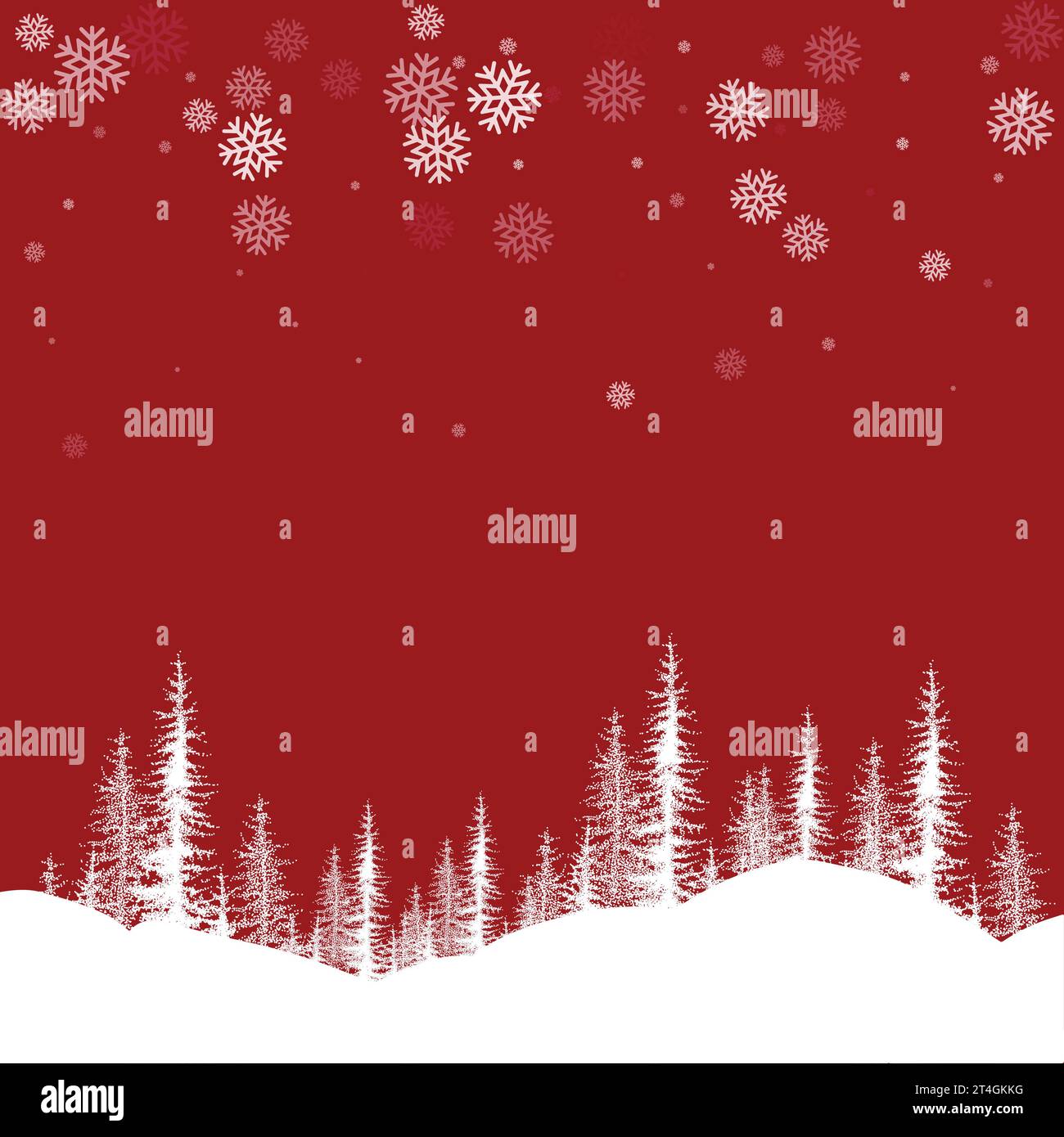 Sfondo natalizio. Modello natalizio. Sfondo di neve. Design neve Illustrazione Vettoriale