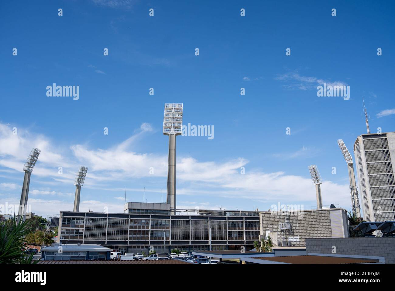 Perth, Australia. 31 ottobre 2023. Perth, Australia, 31 ottobre 2023: Una vista fuori dallo stadio prima della partita della Weber Womens Big Bash League 09 tra Perth Scorchers e Sydney Sixers al WACA Ground di Perth, Australia (Noe Llamas/SPP) credito: SPP Sport Press Photo. /Alamy Live News Foto Stock
