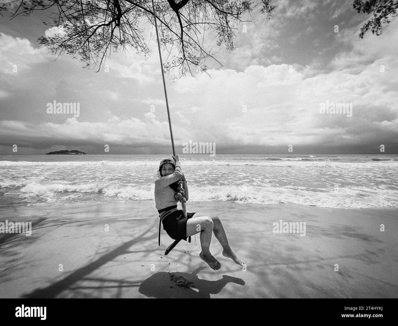 Cambogia, Sihanoukville, tempo libero sulla spiaggia Foto Stock