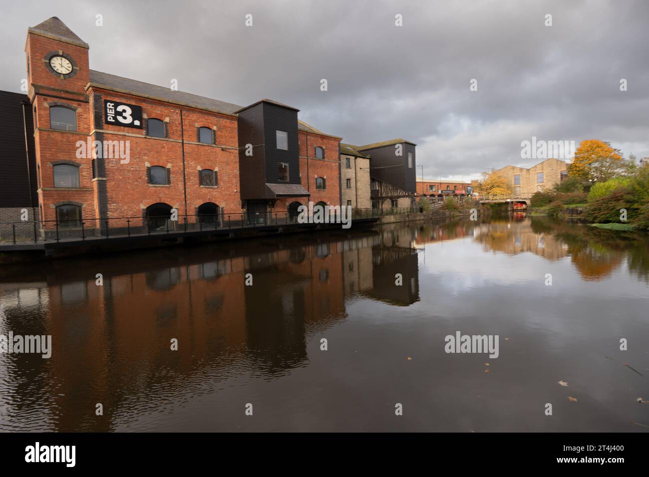 Wigan Pier. Distretto di Wigan, Greater Manchester. UK Picture: Garyroberts/worldwidefeatures.com Foto Stock