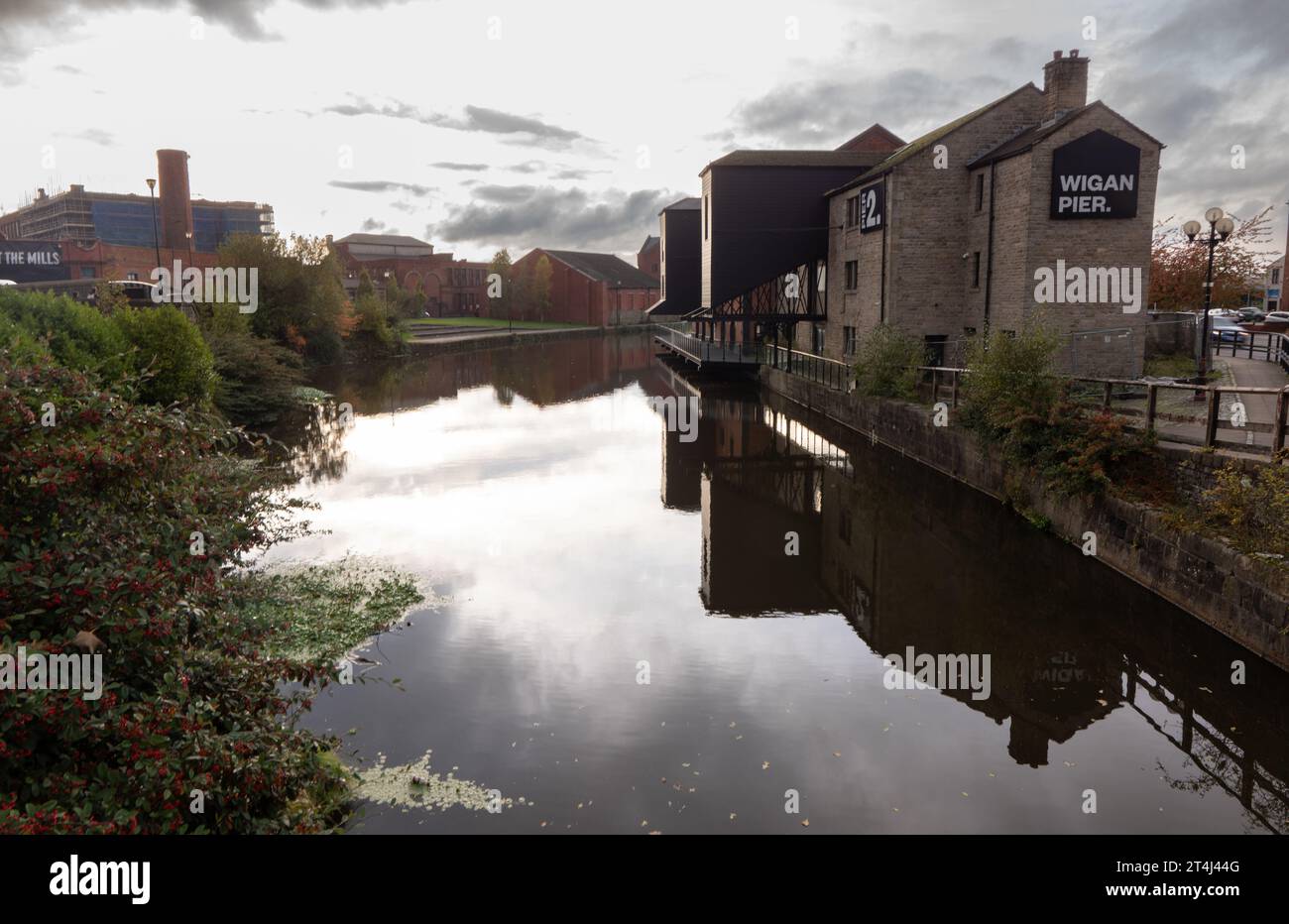 Wigan Pier. Distretto di Wigan, Greater Manchester. UK Picture: Garyroberts/worldwidefeatures.com Foto Stock