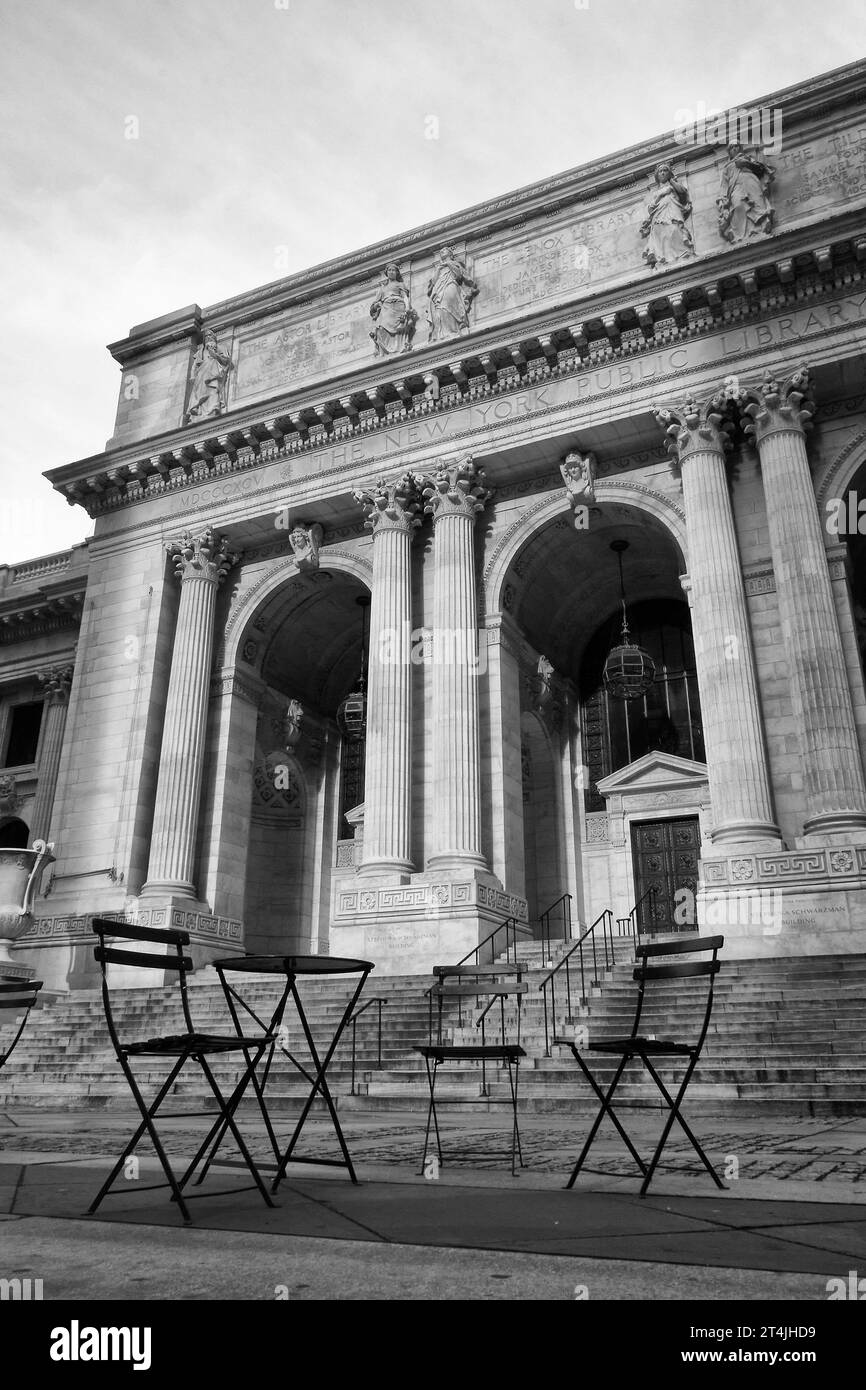 New York Public Library Main Branch o semplicemente la New York Public Library o anche la 42nd Street Library. New York City, USA Foto Stock