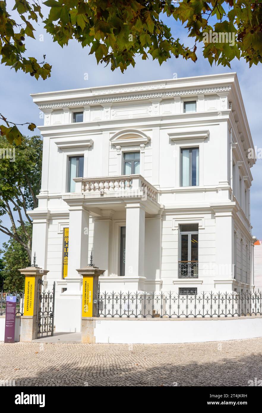 Casa Sommer (museo), Avenue da República, Cascais, regione di Lisbona, Portogallo, Portogallo Foto Stock