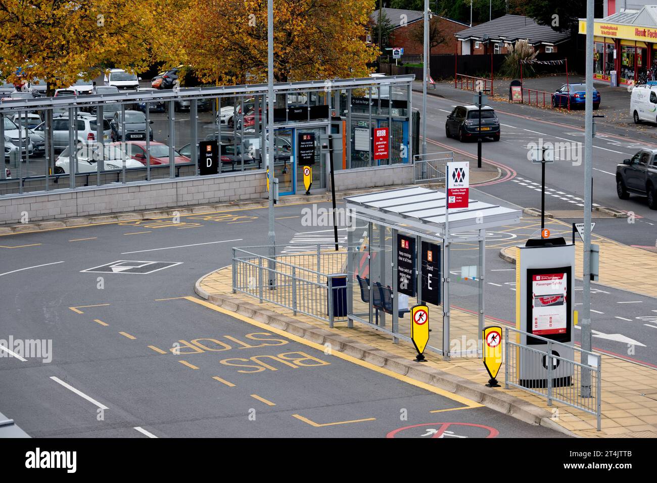 Cradley Heath Interchange, West Midlands, Inghilterra, Regno Unito Foto Stock