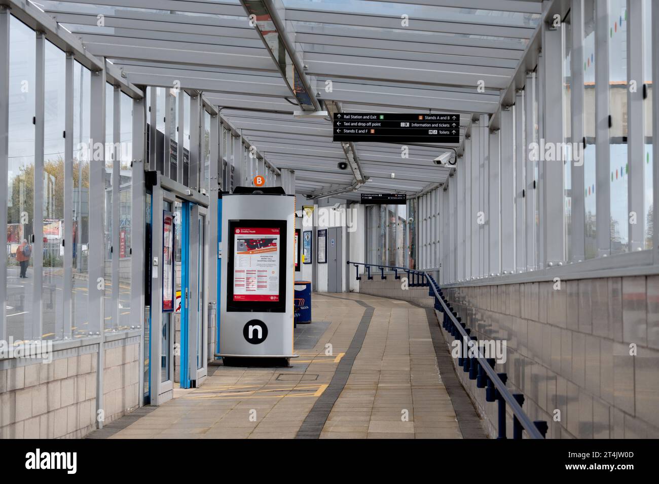 Cradley Heath Interchange, West Midlands, Inghilterra, Regno Unito Foto Stock