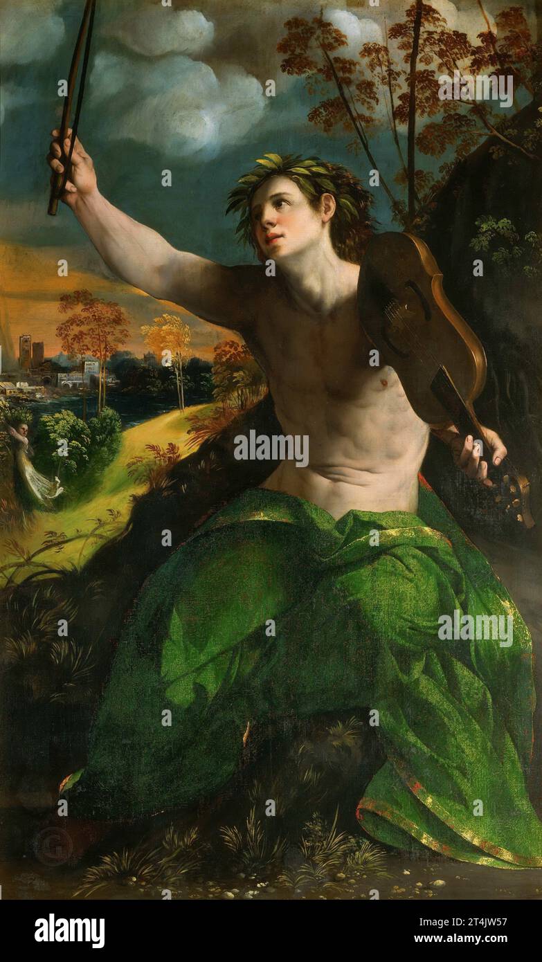 Dosso Dossi – Apollo e Daphne c.1525. Foto Stock