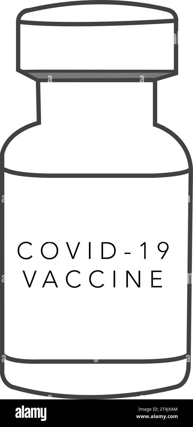 Covid19-19 Vaccine Royalty Free Vector Image Illustrazione Vettoriale