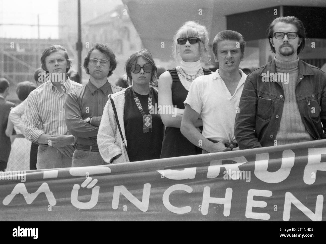 DEU, Germania: Le foto storiche a colori dei tempi degli anni '70 mostrano eventi e persone di politica, cultura, sindacati, vita lavorativa Foto Stock