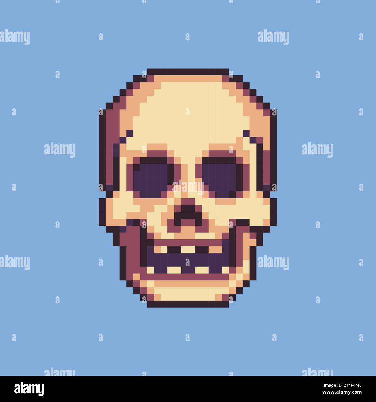 skull-pixel-art-head-skeleton-immagini-e-fotografie-stock-ad-alta