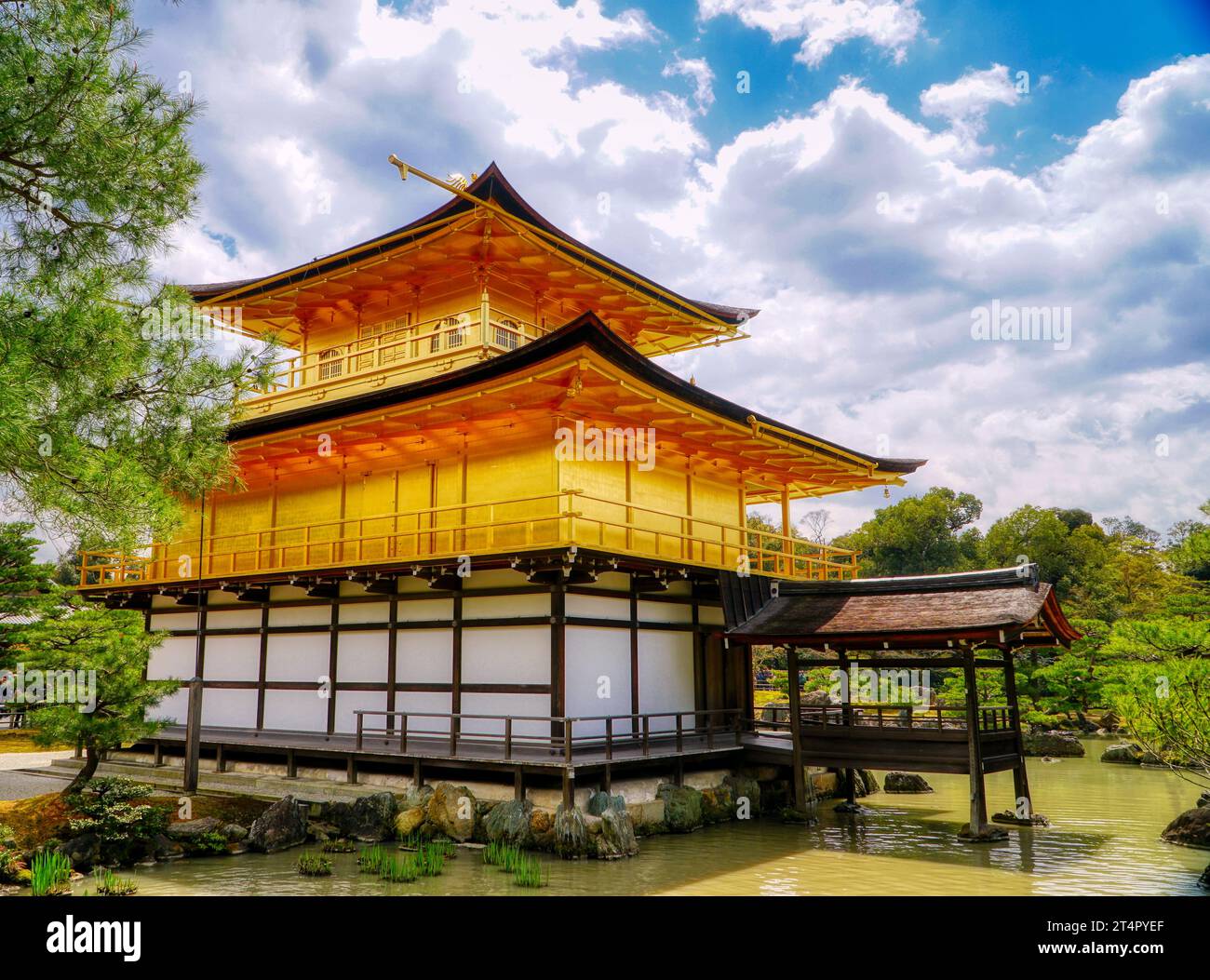 La splendida bellezza del Golden Pavilion Foto Stock