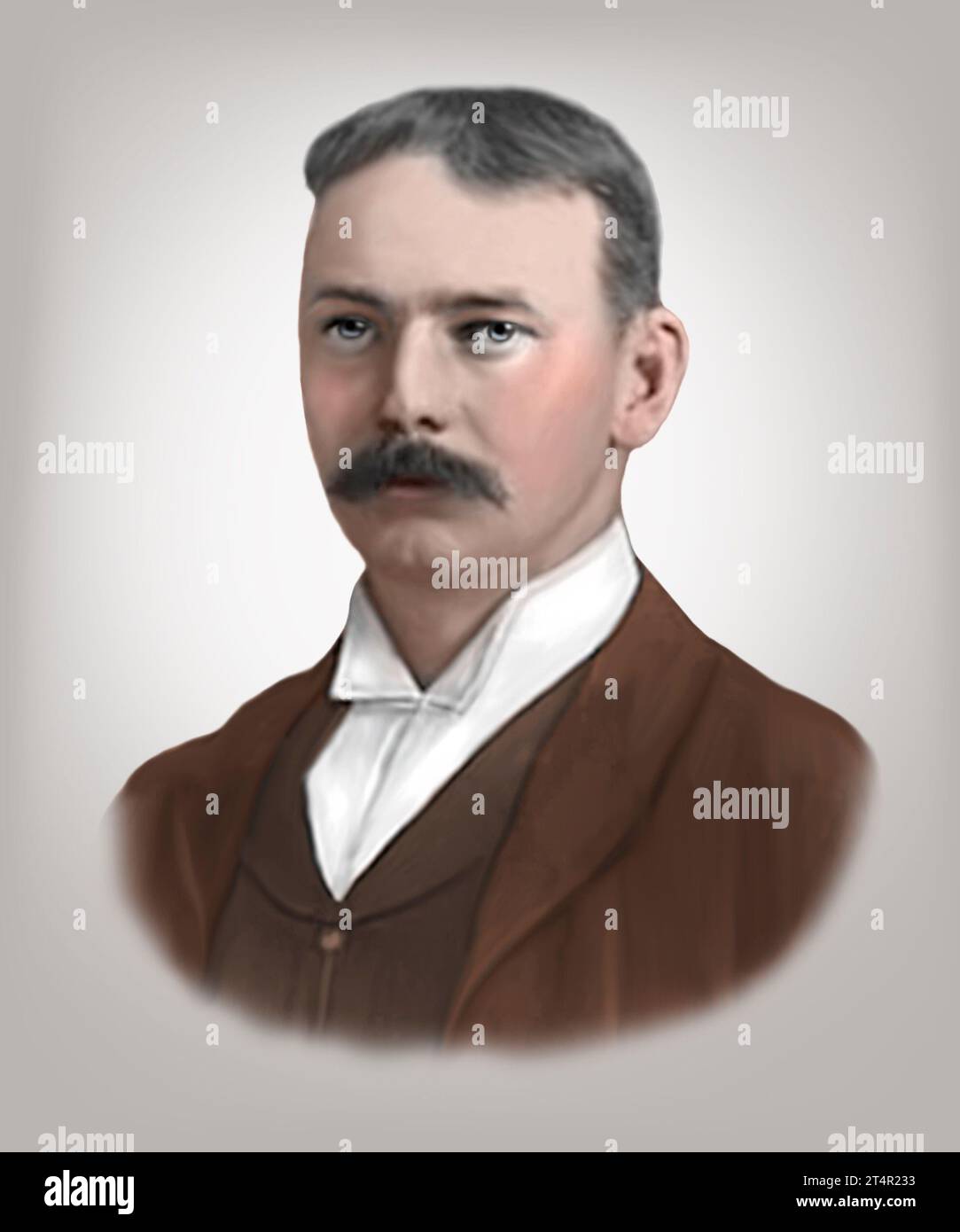 Jerome Klapka Jerome 1859-1927. Inglese scrittore umorista Foto Stock