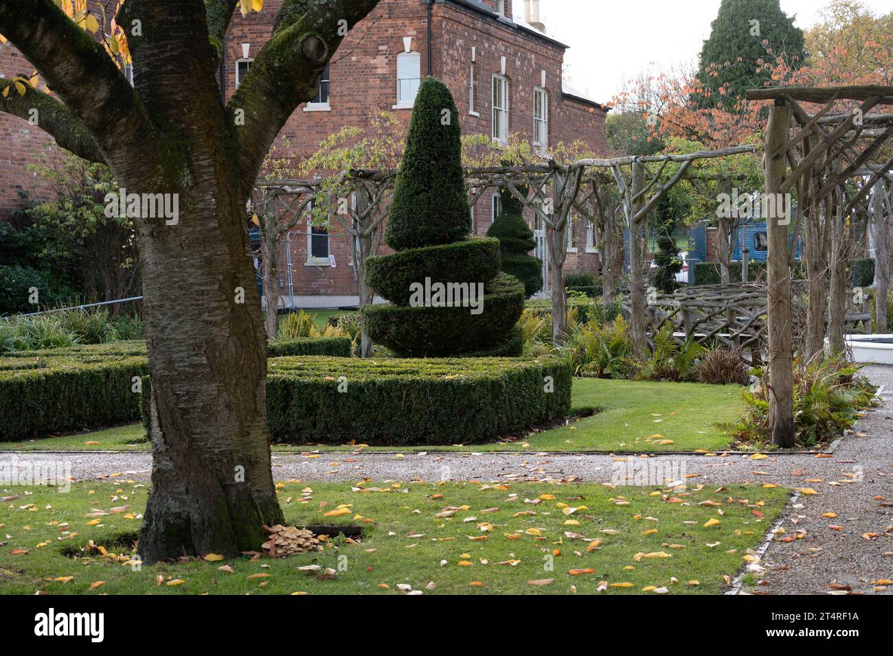 Shakespeare Garden, Lightwoods House, Bearwood, Birmingham, West Midlands, Inghilterra, Regno Unito Foto Stock