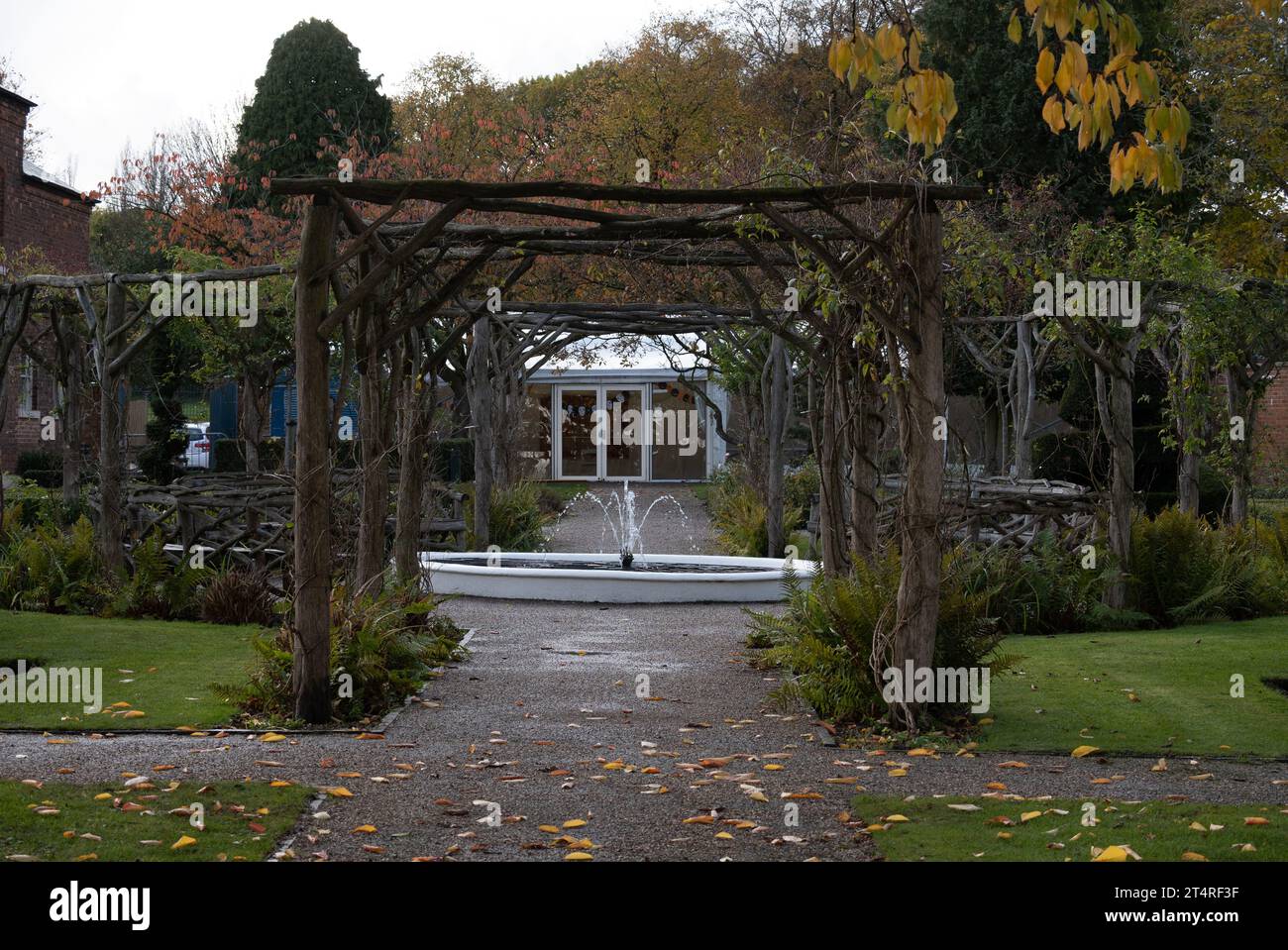 Shakespeare Garden, Lightwoods House, Bearwood, Birmingham, West Midlands, Inghilterra, Regno Unito Foto Stock