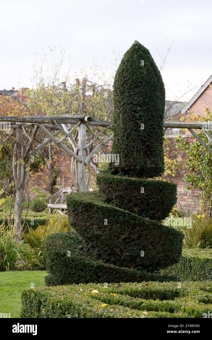 Shakespeare Garden, Lightwoods House, Bearwood, Birmingham, West Midlands, Inghilterra, Regno Unito Foto Stock