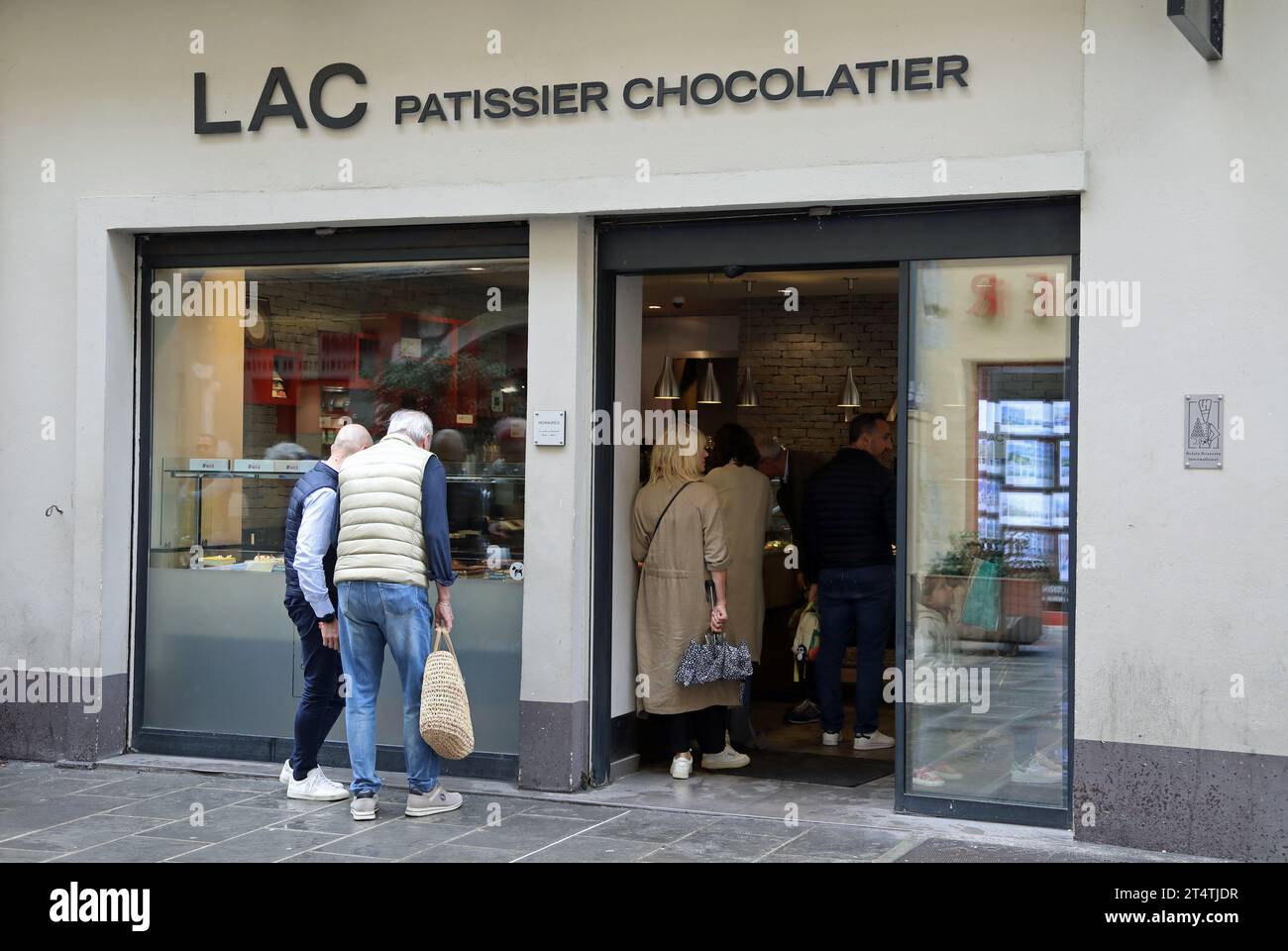 Pasticceria LAC e cioccolateria a Nizza Foto Stock