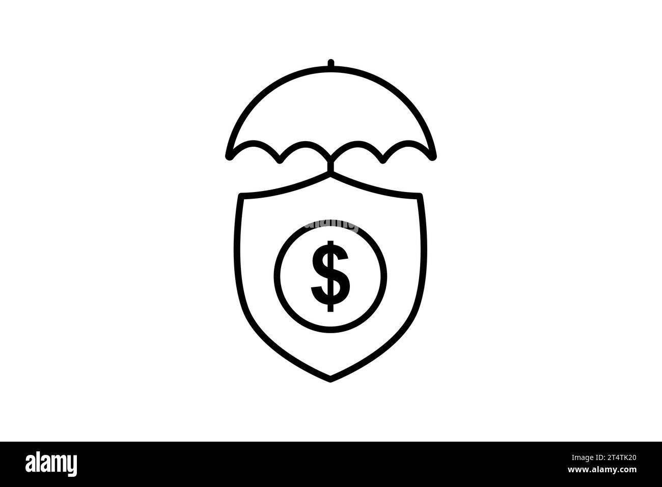 icona di gestione dei rischi. icona relativa agli investimenti e ai concetti finanziari. Stile icona linea. Semplice progettazione vettoriale modificabile Illustrazione Vettoriale icona di gestione dei rischi. icona relativa agli investimenti e ai concetti finanziari. Stile icona linea. Semplice progettazione vettoriale modificabile Illustrazione Vettoriale