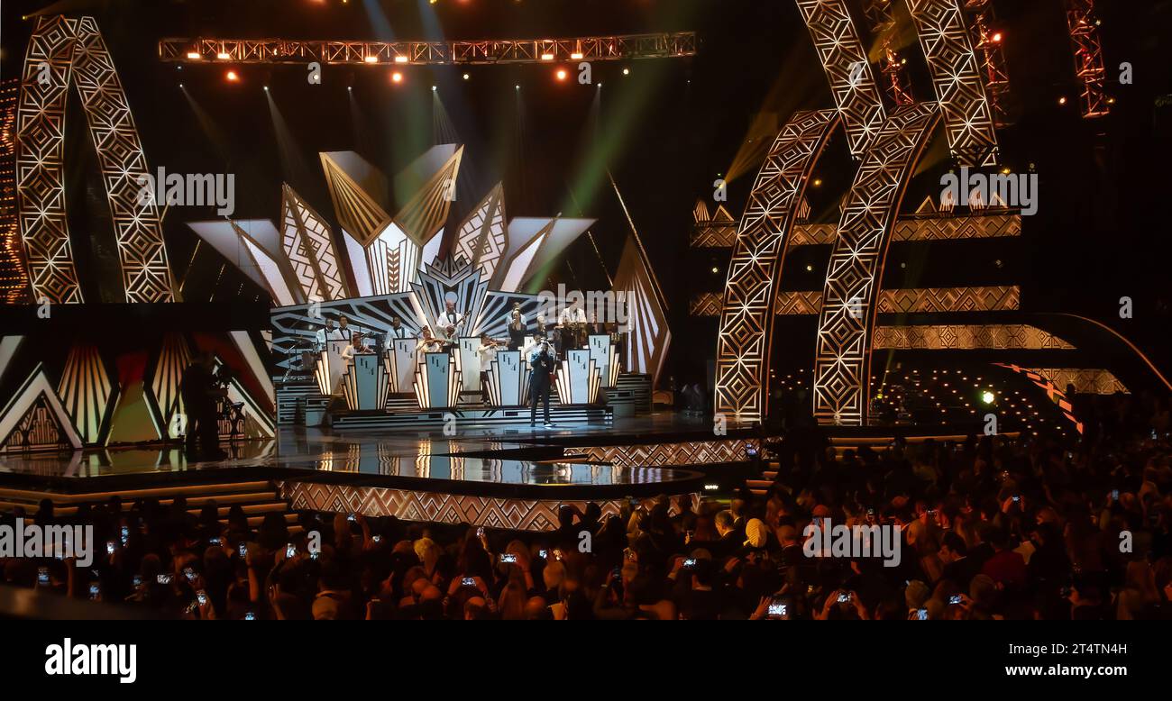 Cerimonia del Latin Grammy Award MGM Grand, Las Vegas, Nevada, USA Foto Stock