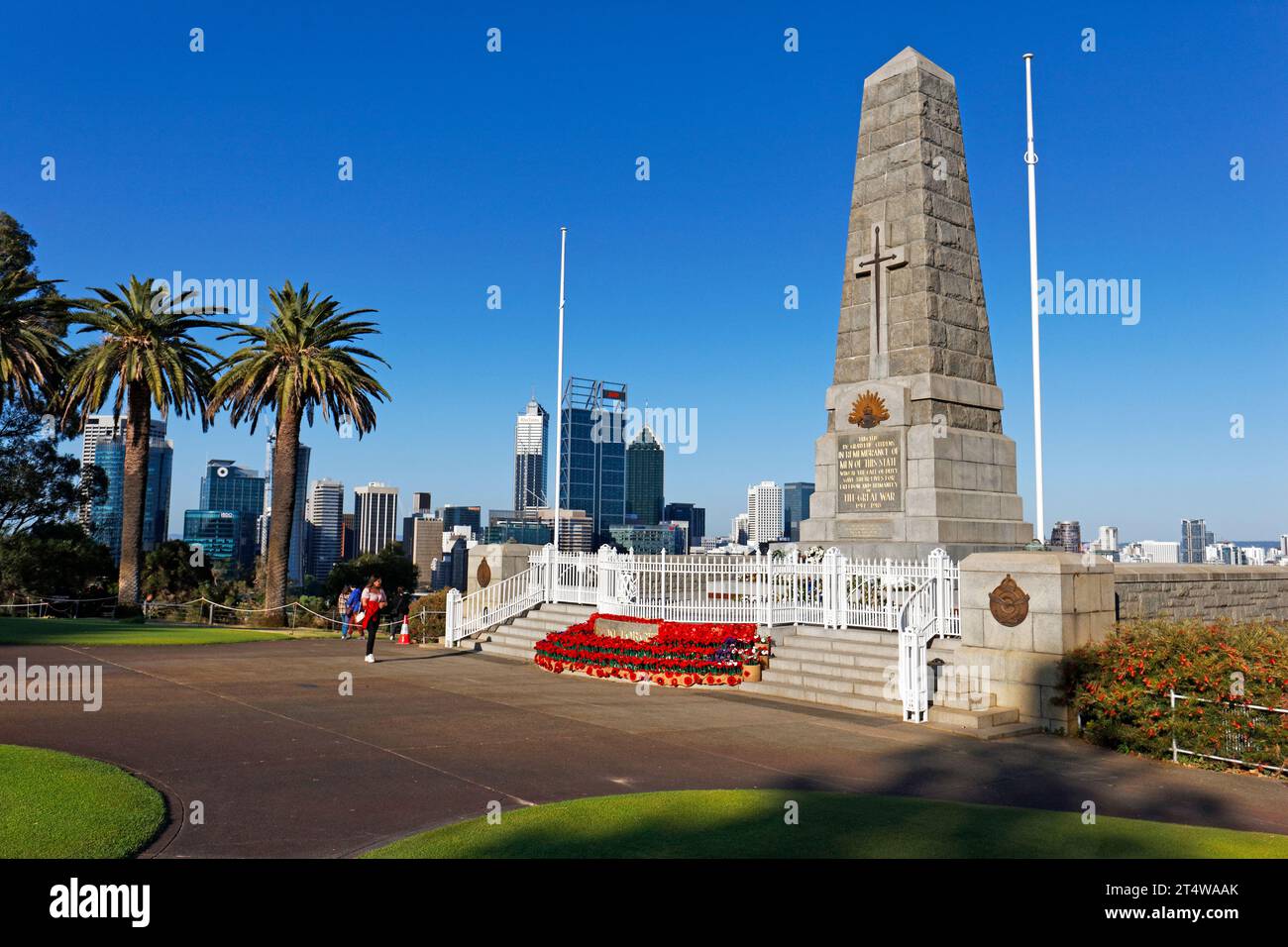 Memoriale di guerra, Kings Park, Perth, Australia Occidentale Foto Stock