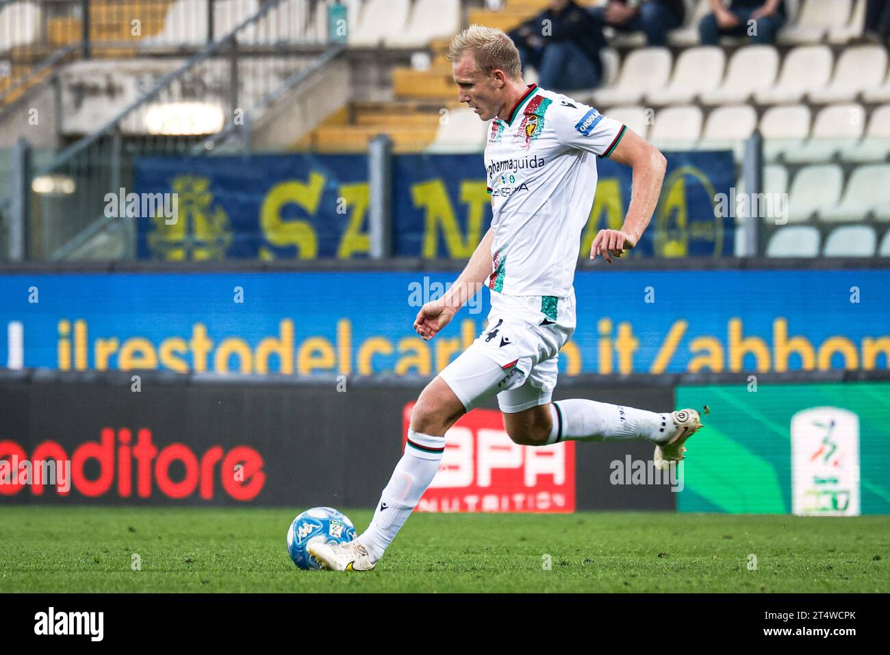 Modena, Italia. 29 ottobre 2023. Frederik Sorensen (Ternana) durante la partita Modena FC vs Ternana calcio, serie B di calcio italiana a Modena, Italia, ottobre 29 2023 crediti: Agenzia fotografica indipendente/Alamy Live News Foto Stock