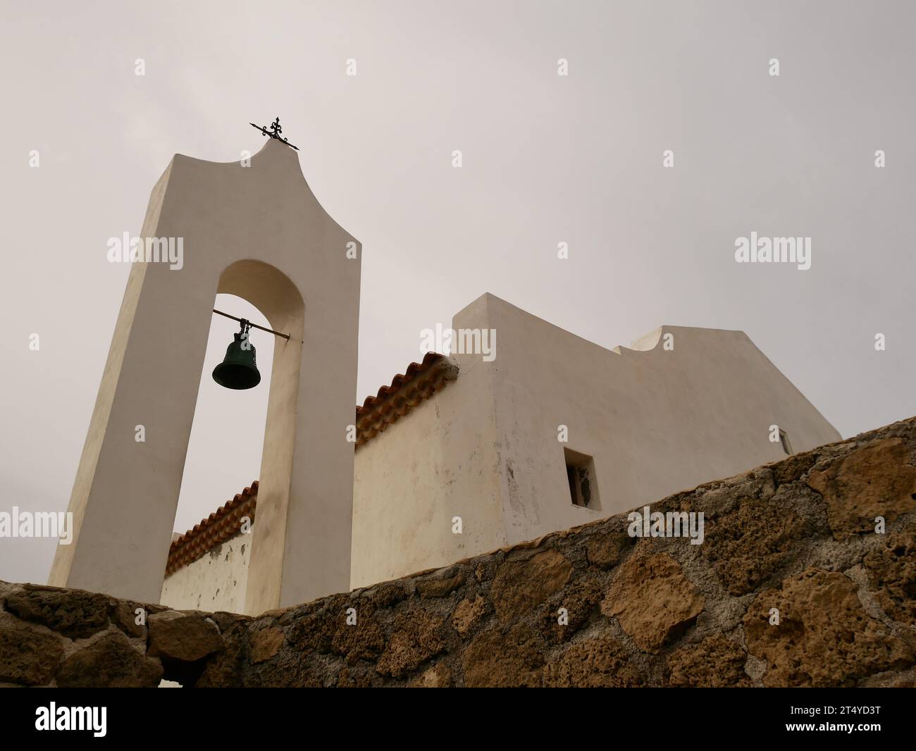 St Nicholas Church, St. Nicholas Beach, Zante, Grecia Foto Stock