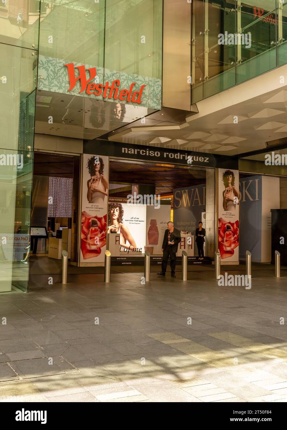 Westfield Shopping Centre per lo shopping e i ristoranti nel CBD di Sydney, NSW, Australia Foto Stock