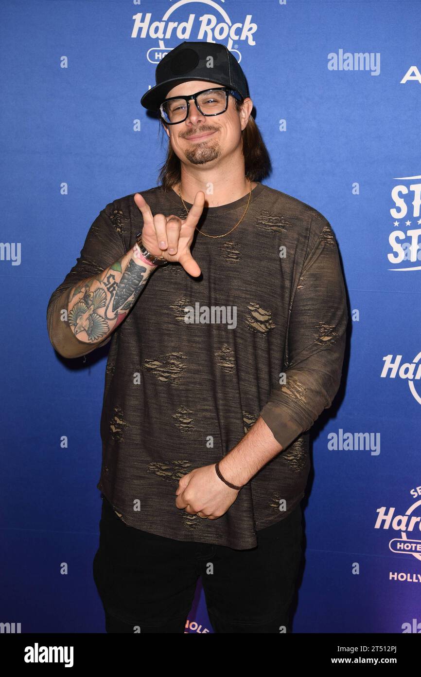 HOLLYWOOD FL - 01 NOVEMBRE: HARDY partecipa agli Audacy's Stars and Strings all'Hard Rock Live, tenuto al Seminole Hard Rock Hotel & Casino il 1° novembre 2023 a Hollywood, Florida. Copyright: Xmpi04/MediaPunchx credito: Imago/Alamy Live News Foto Stock