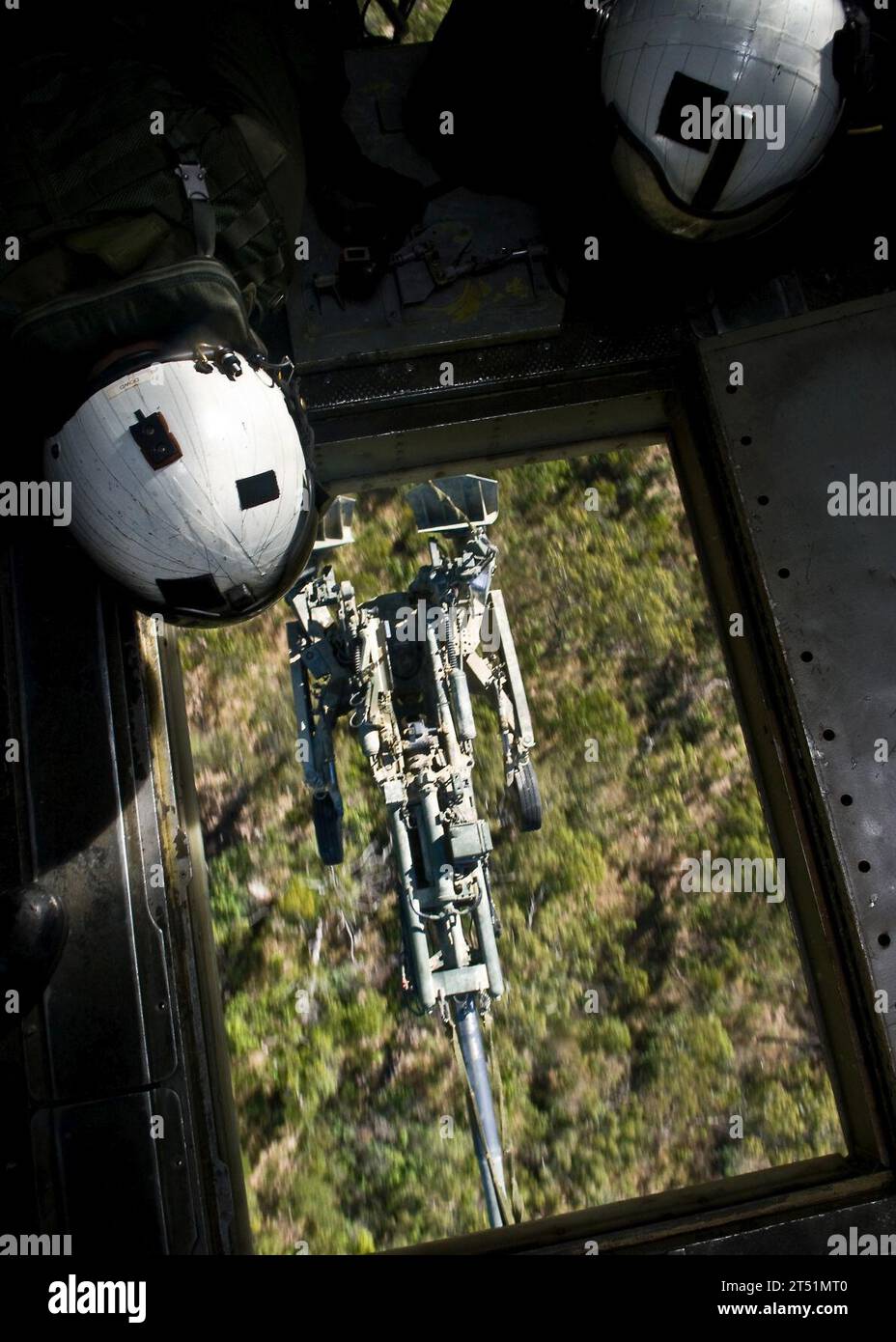 31st MEU, Amphibious Assault, Artillery, Australia, CH-53E, CTF 76, ESG, obice, guida a sinistra 2, unità di spedizione marina, stallone marino, Talisman Saber, USS ESSEX Foto Stock