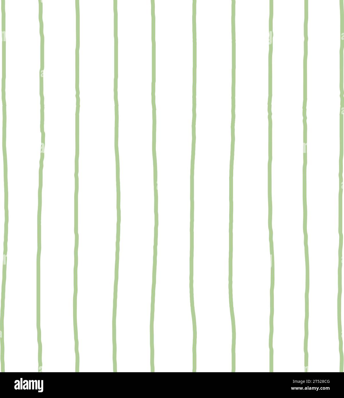Motivo a righe senza cuciture con linee organiche disegnate a mano. Tessuto decorativo colorato, ornamento geometrico, texture semplice astratta per bambini, pape avvolgente Illustrazione Vettoriale