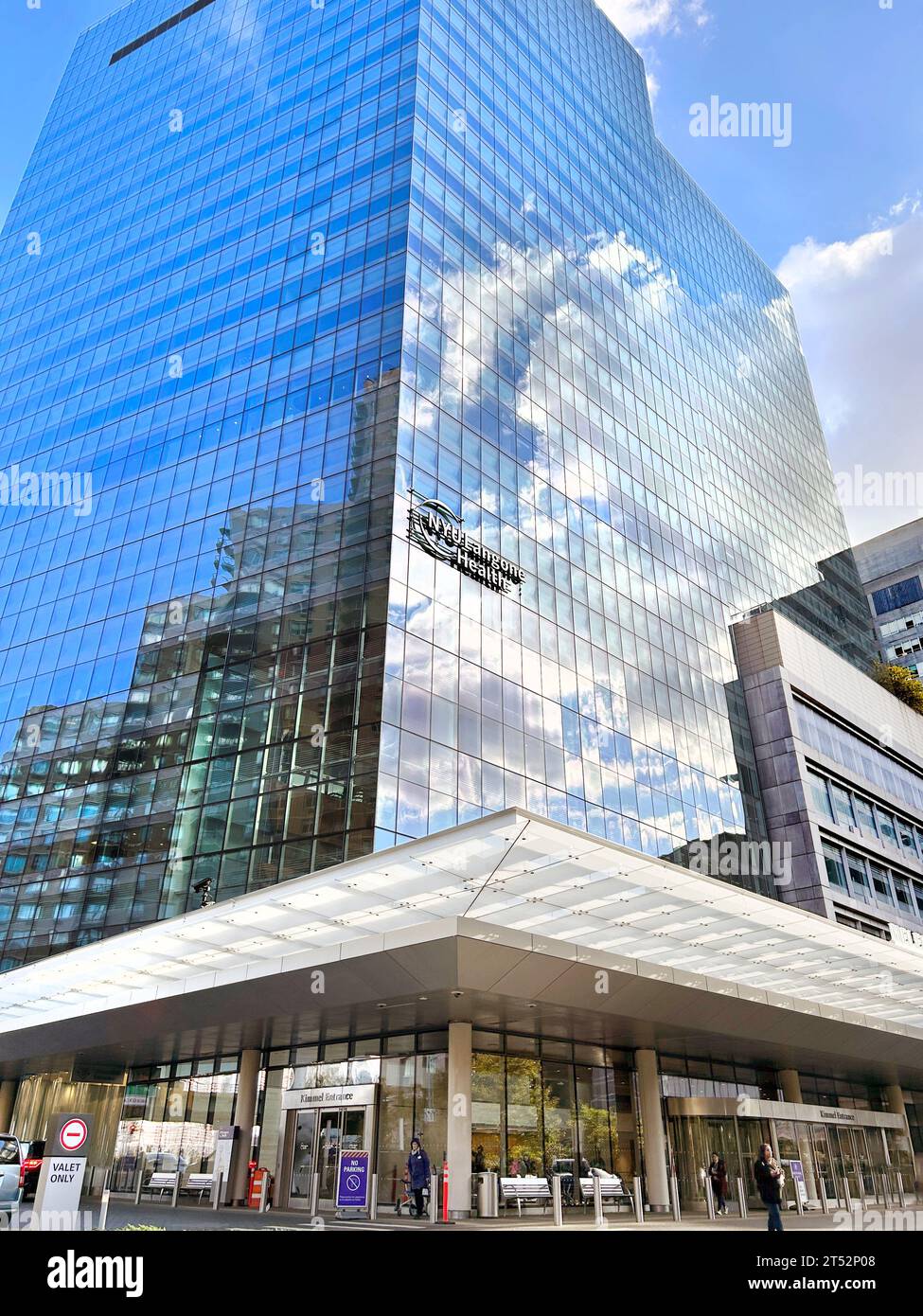 Ingresso Kimmel, Helen L. e Martin S. Kimmel Pavilion, NYU Langone Health, New York City, New York, USA Foto Stock