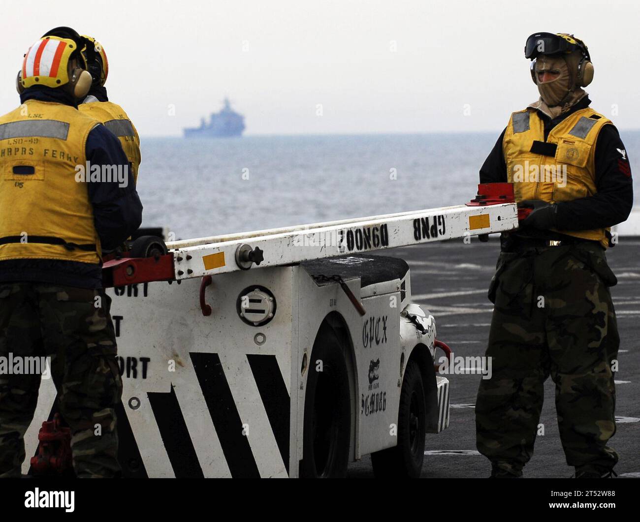 Anfibio, Amphibious Ready Group Exercisions, argex, FOWARD DEPLOSED, Harpers Ferry (LSD 49), KITP, Korean Integrated Training Program, LSD 49, Military Partnership, Navy, ROK-U.S. Alliance, Sailors, Strength of the Alliance, training, U.S. Navy. Foto Stock