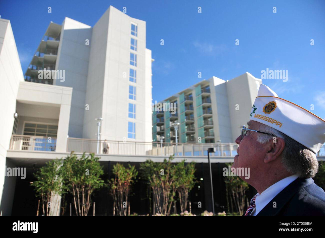 Army Forces Retirement Home, uragano Katrina, pensionato, Marina degli Stati Uniti, veterano Foto Stock