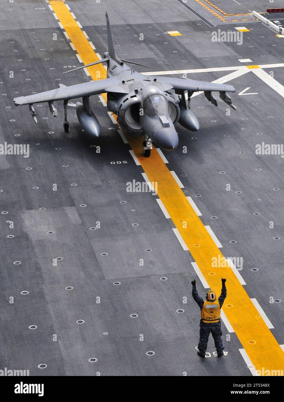 AV-8B, esercitazione, Iron Fist 2012, forza di autodifesa terrestre giapponese (JGSDF), lha 5, Russell, san diego, U.S. Marines, USS Peleliu Foto Stock