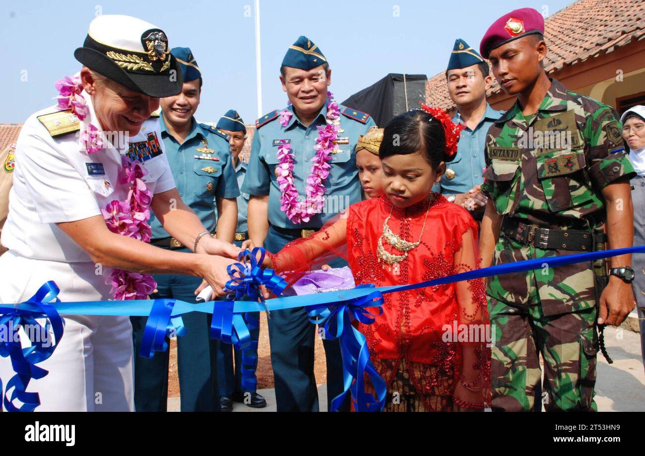 karat, Indonesia, Logistics Group Western Pacific Foto Stock