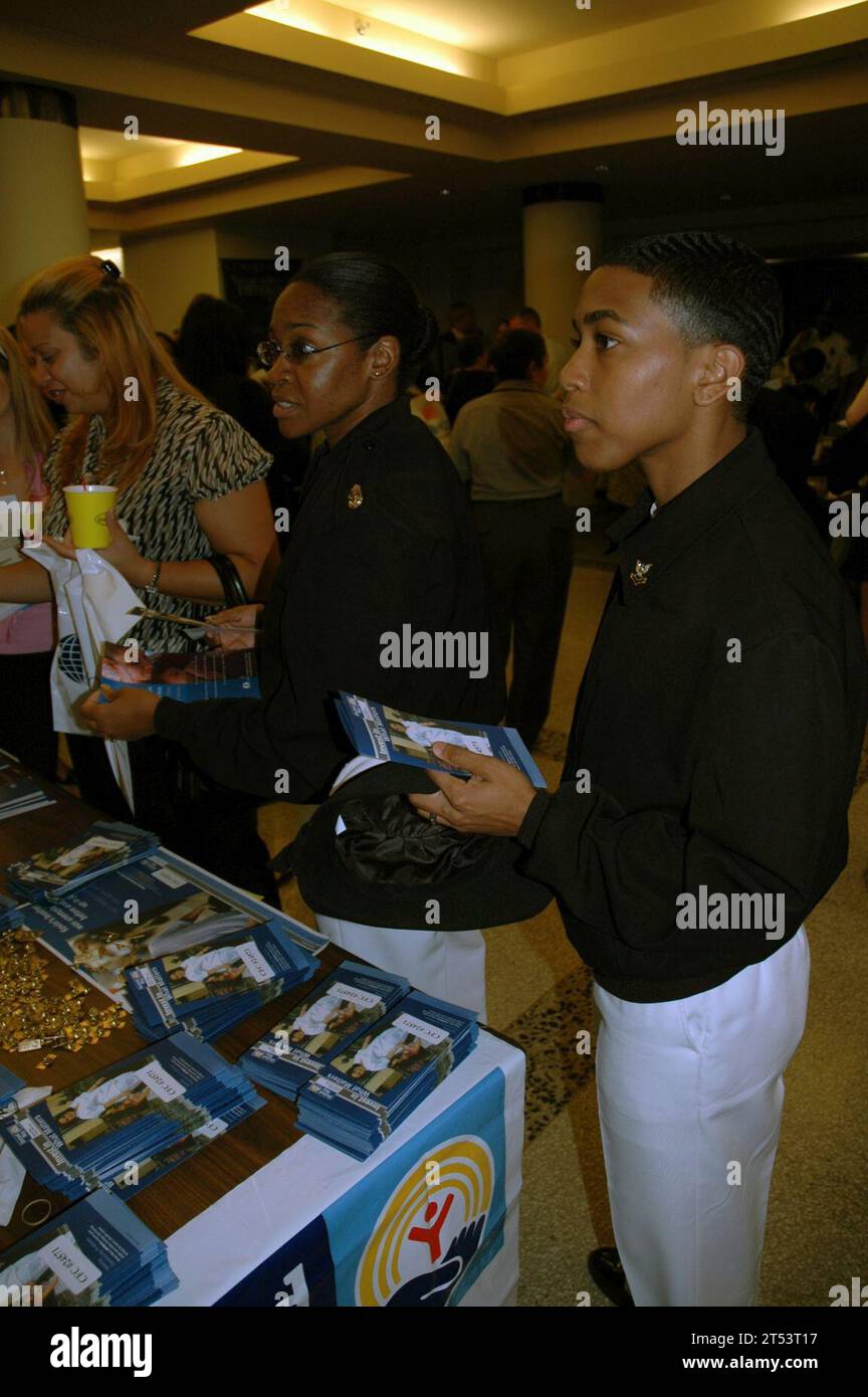 Campagna CFC, coordinatori CFC, N.Y., National Museum of the American Indian, Navy Operational Support Center (NOSC) Bronx, New York, New York City Combined Federal Campaign Kick Off Celebration, organizzazioni senza scopo di lucro Foto Stock