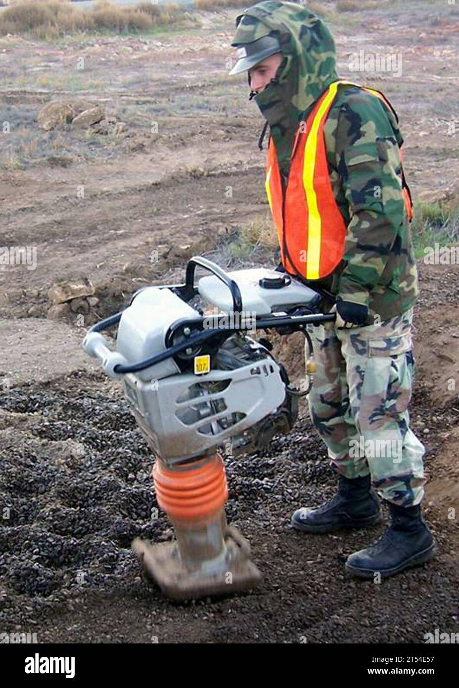 Addestramento incrociato, Naval Mobile Construction Battalion (NMCB) 5 Foto Stock