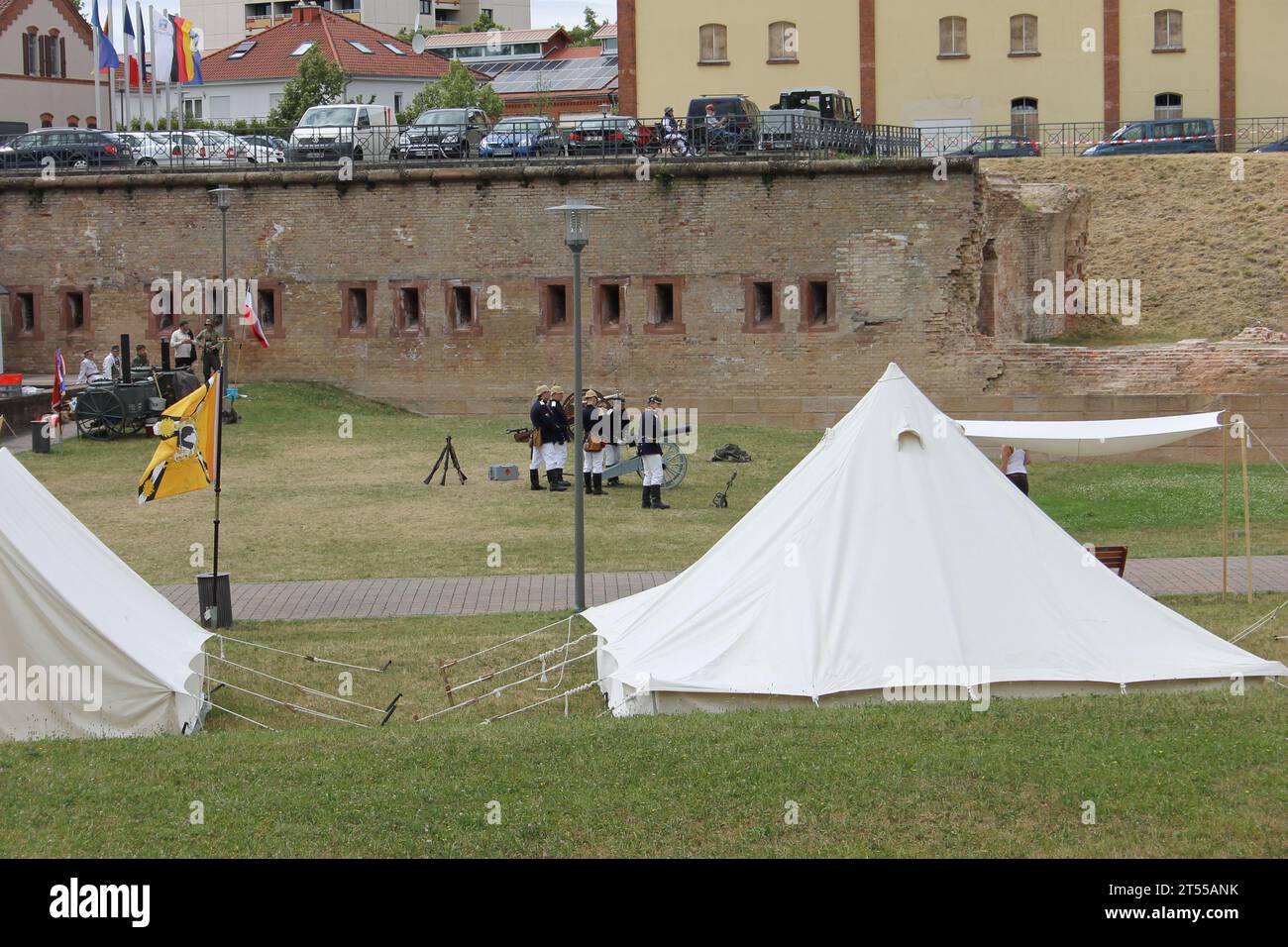 Festungsfest Germersheim 2015 Foto Stock