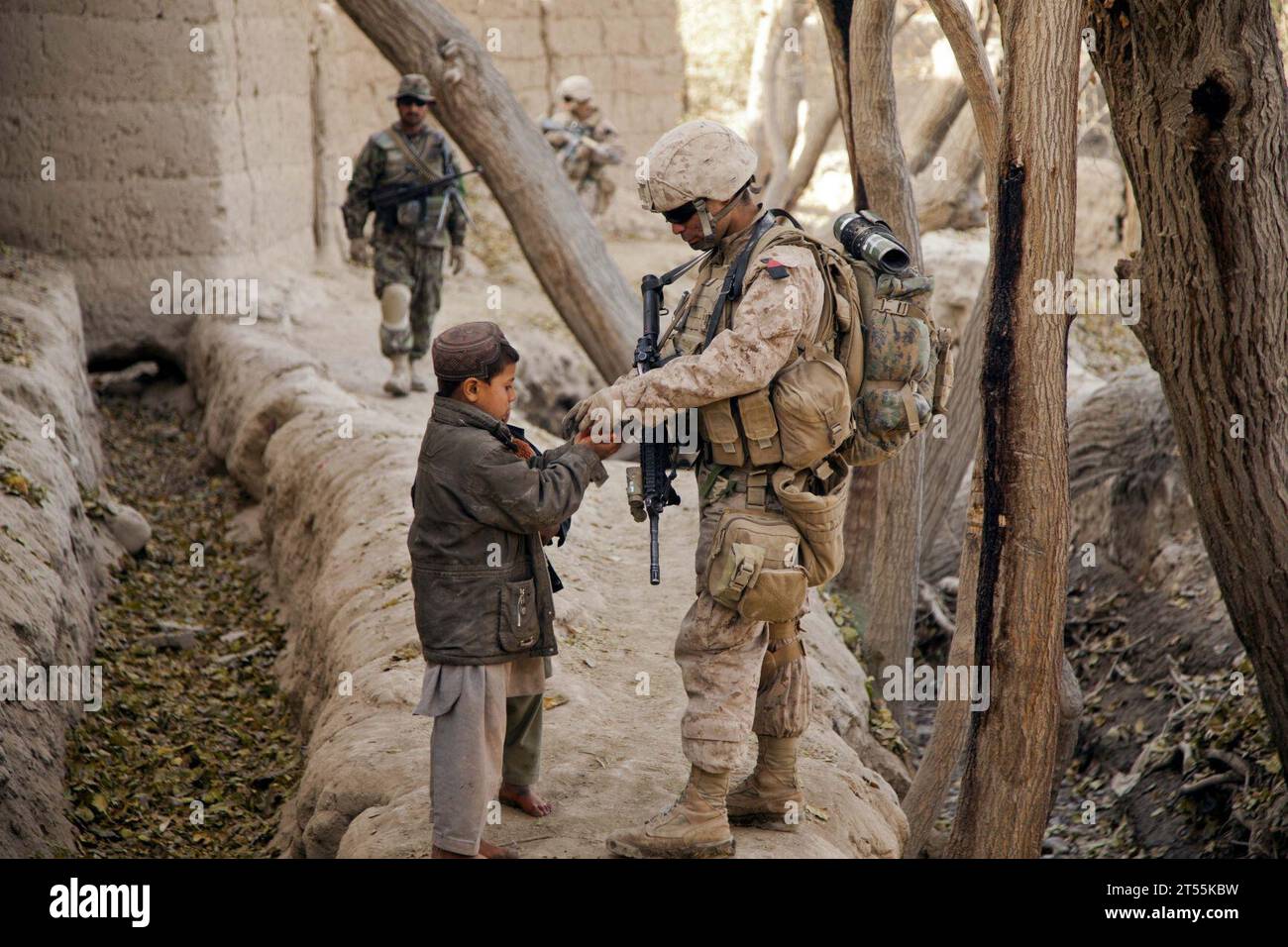 ISAF, Joint Operations Task Force, NATO, OEF Foto Stock