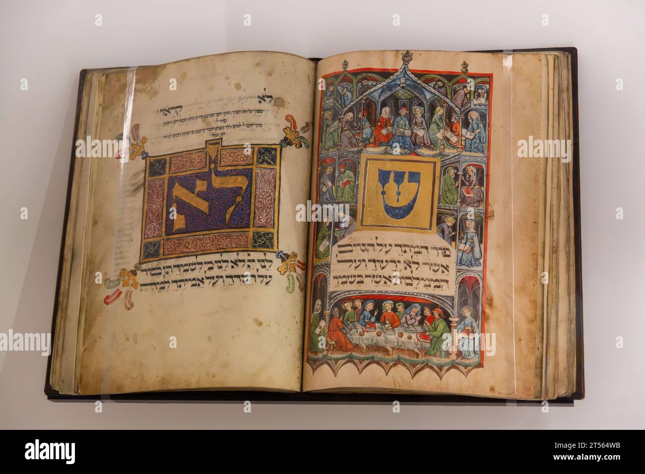 Tel Aviv, Israele - 27 ottobre 2023 - Anu, il Museo del popolo ebraico situato all'interno del campus dell'Università di Tel Aviv a nord di Tel Aviv, Israele. Foto Stock